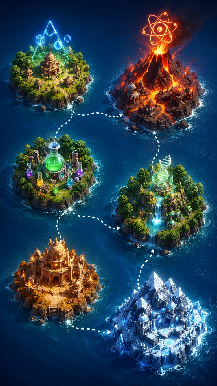 Island Conquest Map